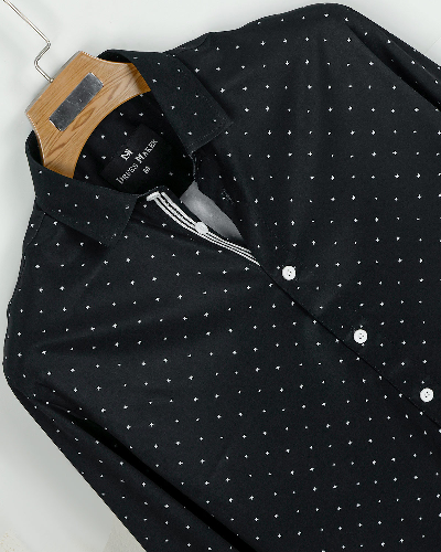 Luxury Print Stretch Shirt